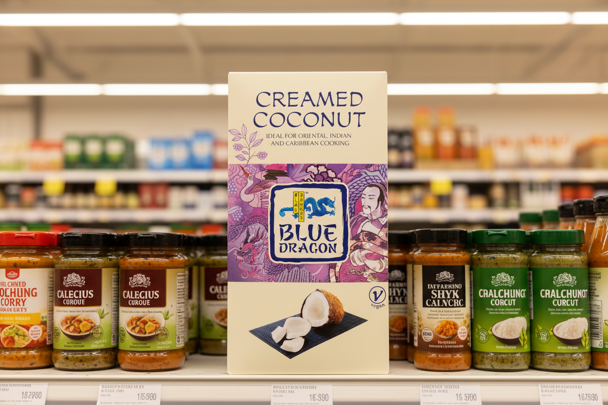 Blue Dragon Creamed Coconut Block - 200g