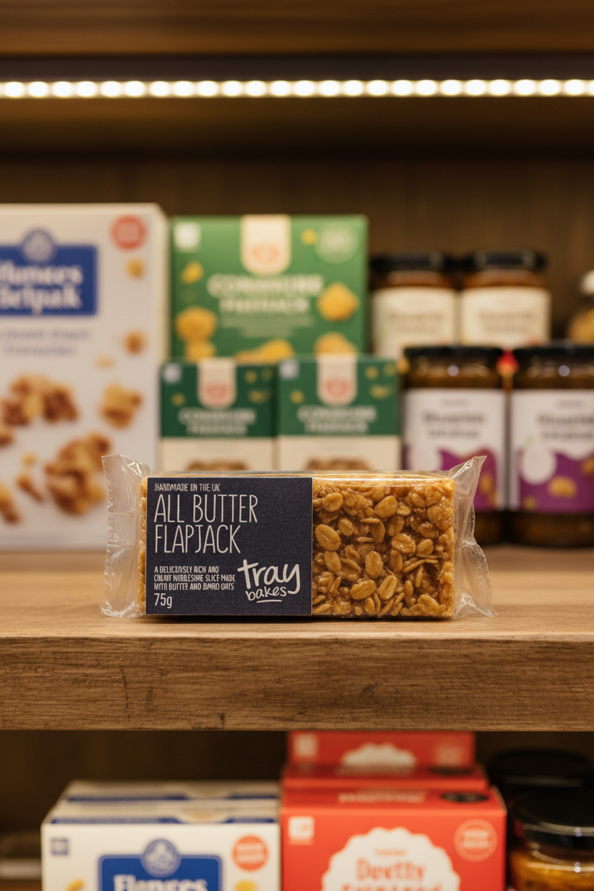 Traybakes All Butter Flapjack - 12g