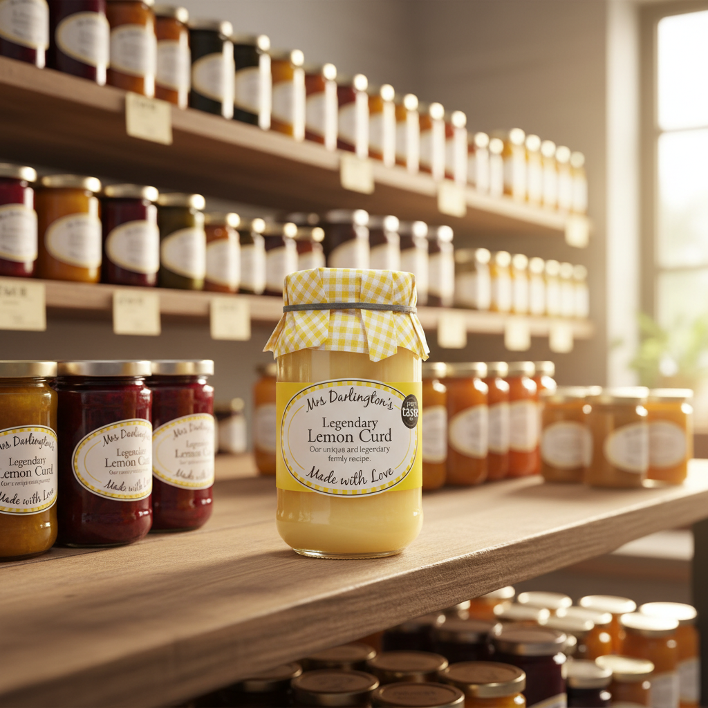 Mrs Darlington's Lemon Curd - 320g
