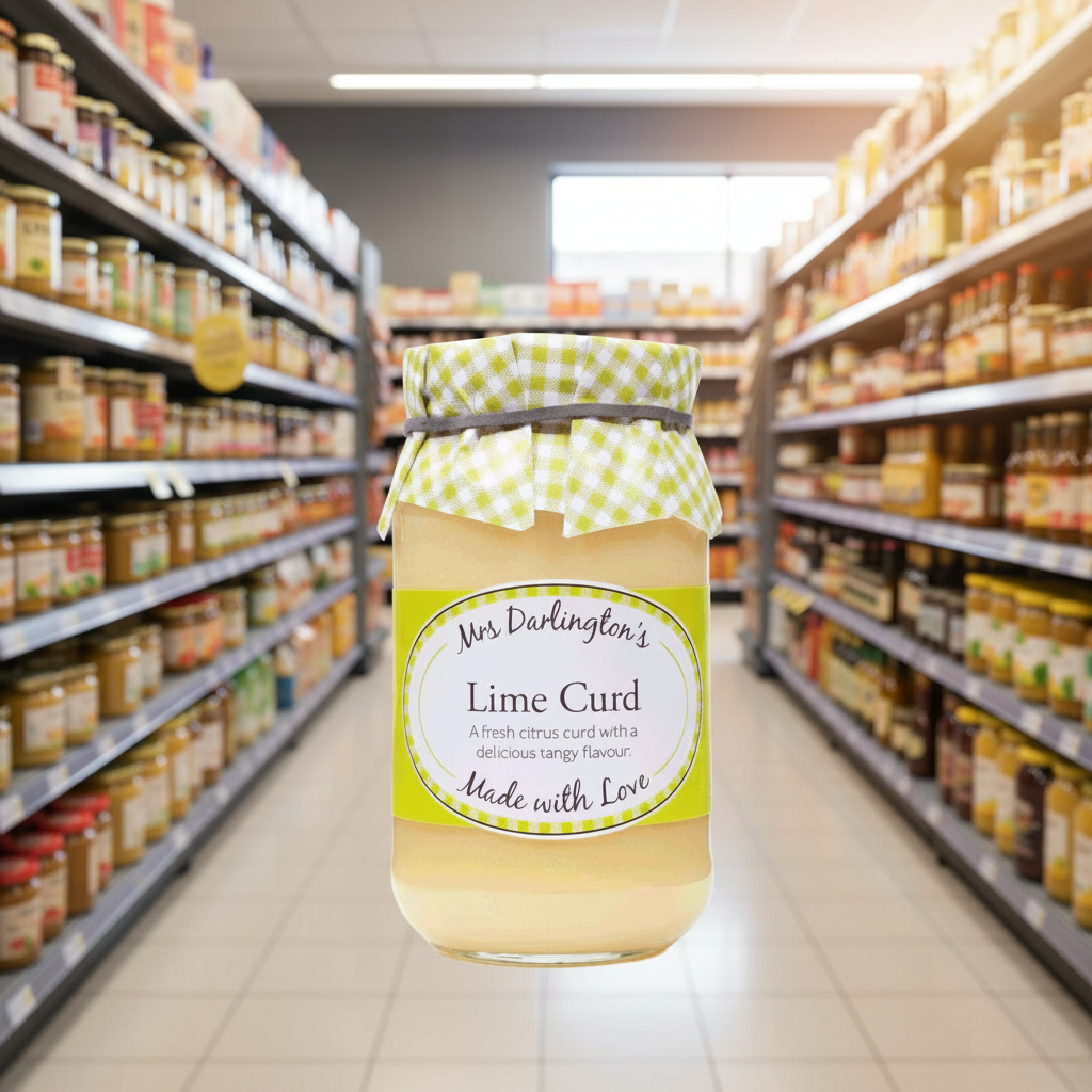 Mrs Darlington's Lime Curd - 320g