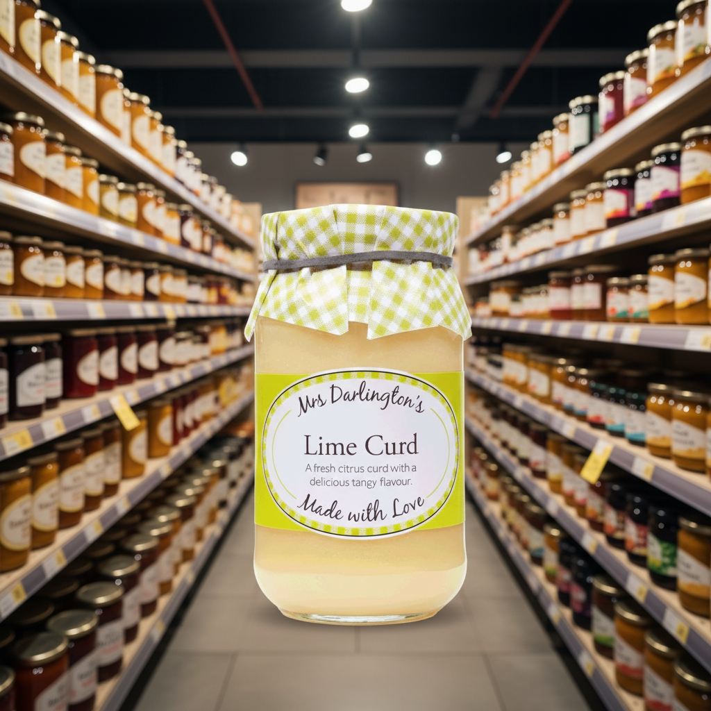 Mrs Darlington's Lime Curd - 320g