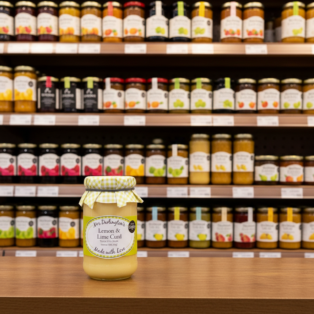 Mrs Darlington's Lemon & Lime Curd - 320g