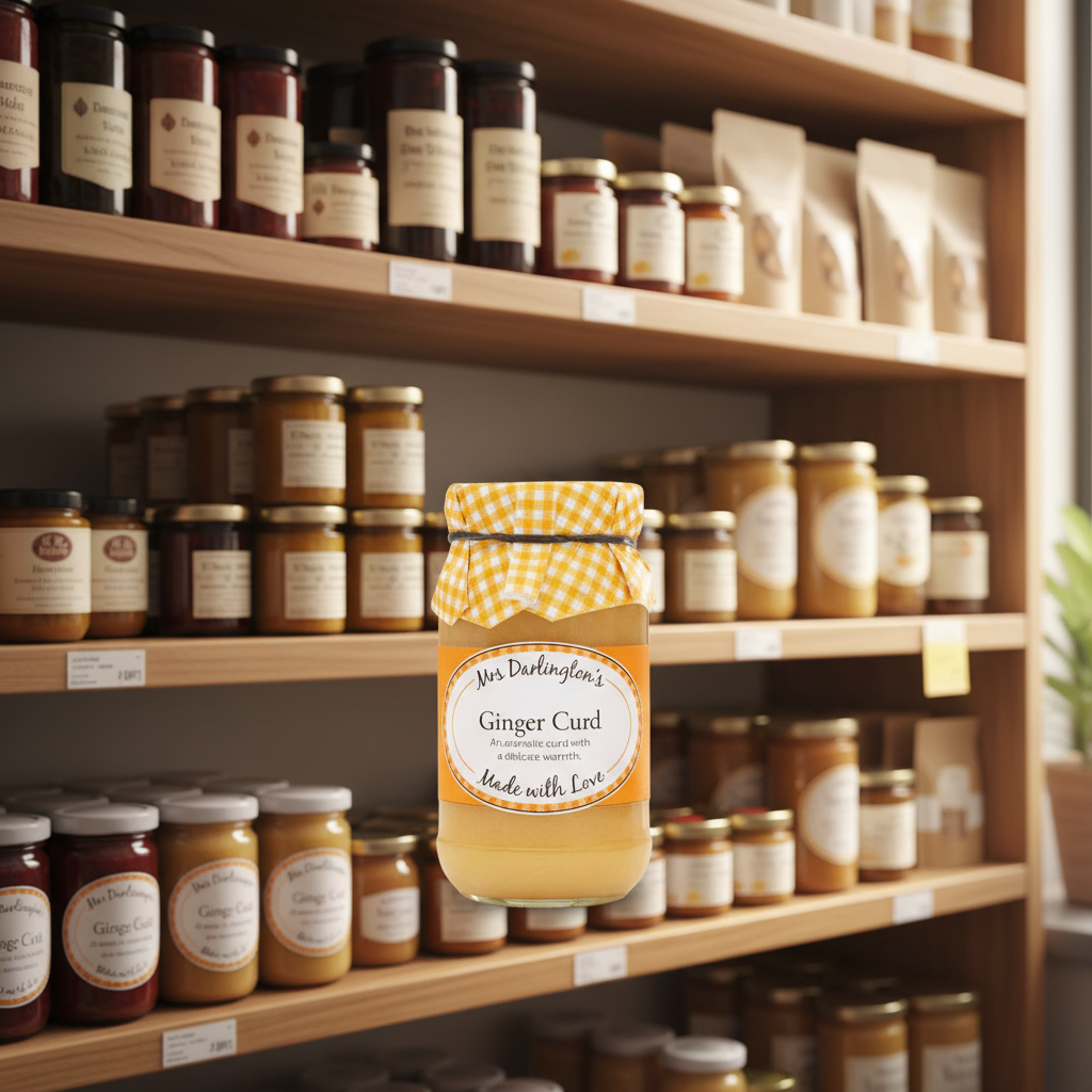 Mrs Darlington's Ginger Curd - 320g