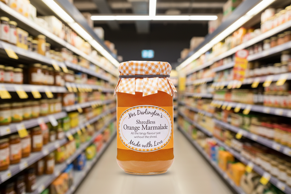 6 x Mrs Darlington's Shredless Orange - 340g