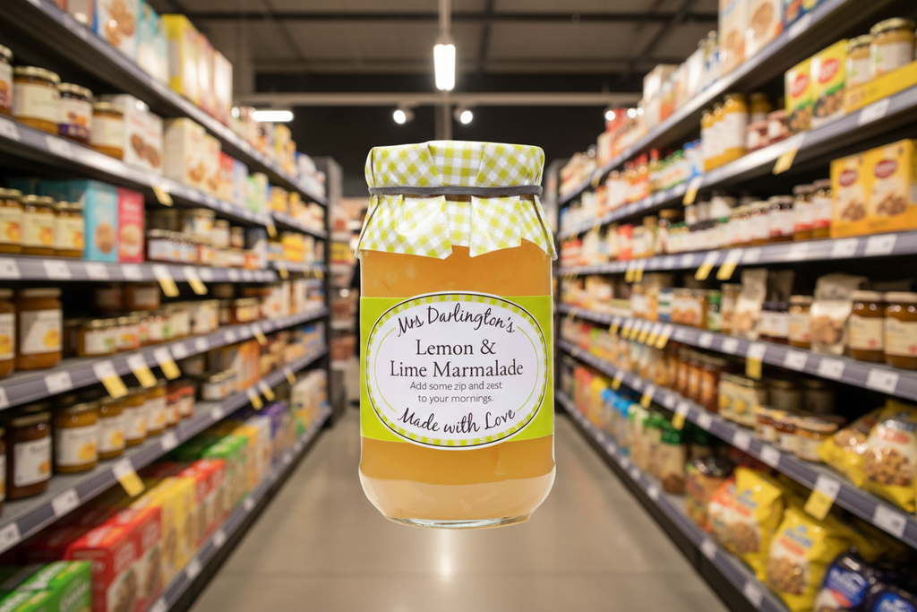 6 x Mrs Darlington's Medium Cut Lemon & Lime - 340g