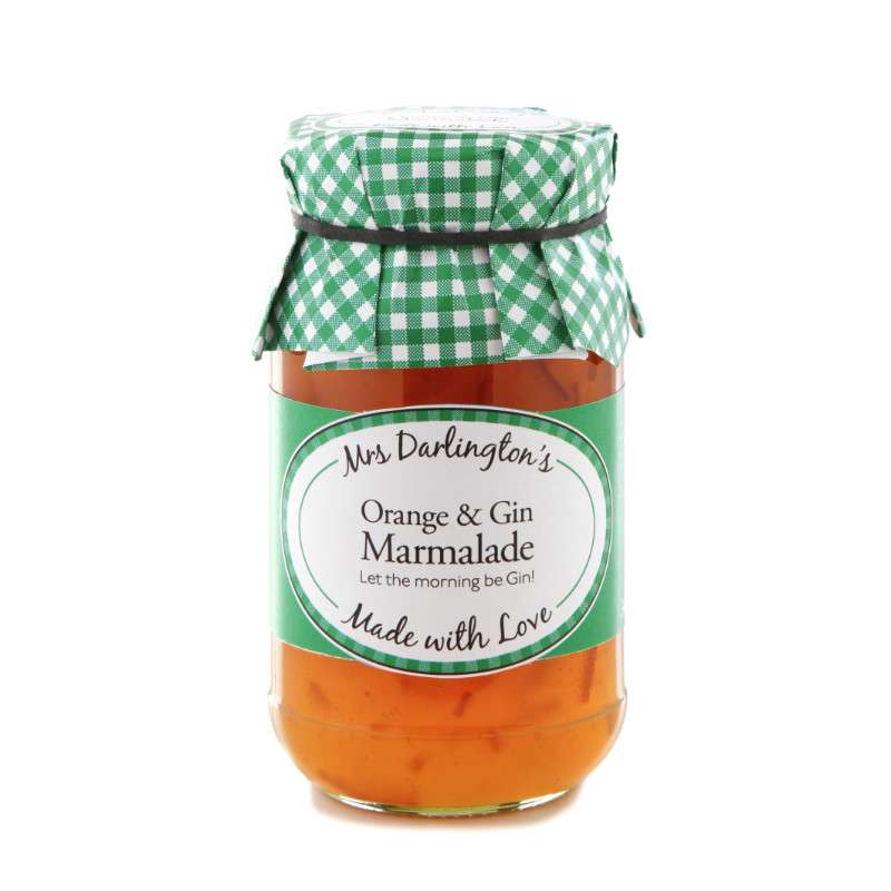 6 x Mrs Darlington's Medium Cut Orange with Ginger - 340g