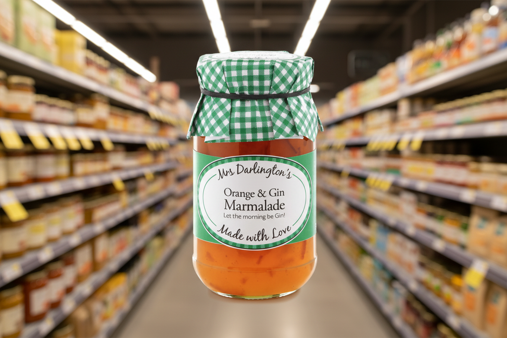 6 x Mrs Darlington's Medium Cut Orange with Ginger - 340g