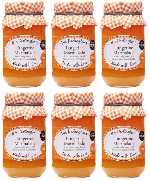 6 x Mrs Darlington's Medium Cut Tangerine - 340g