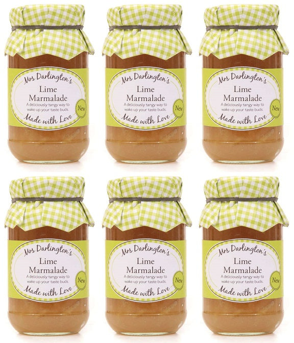 6 x Mrs Darlington's Medium Cut Lime - 340g