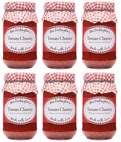 6 x Mrs Darlington's Tomato Chutney - 312g