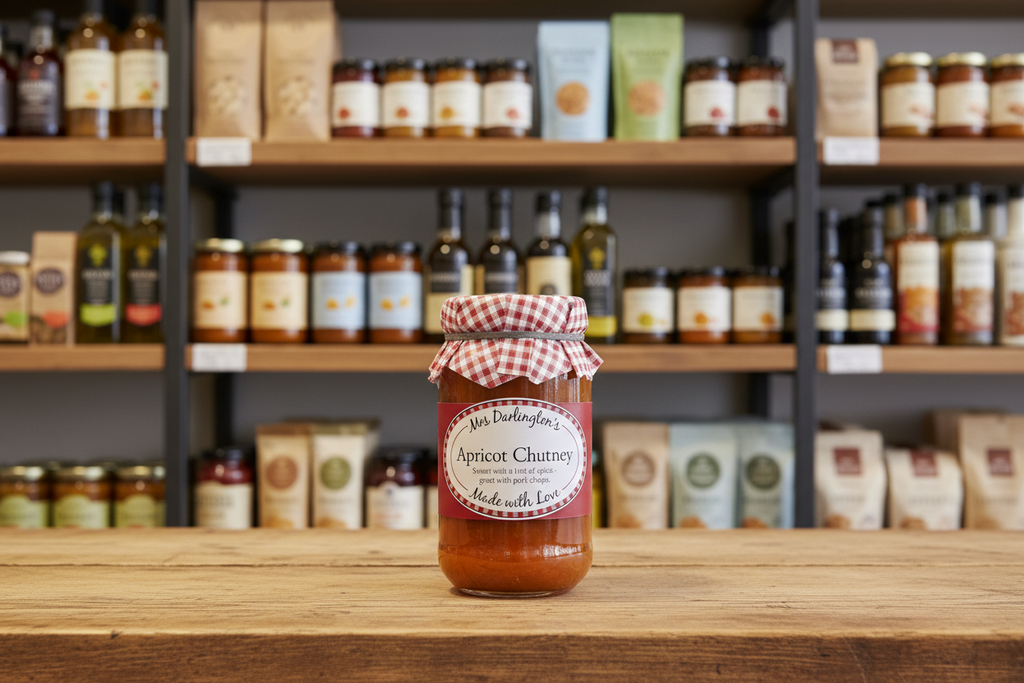 6 x Mrs Darlington's Apricot Chutney - 312g