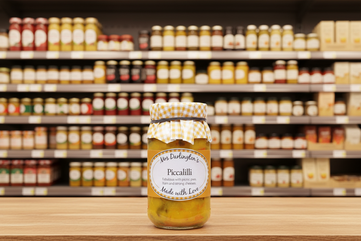 6 x Mrs Darlington's Piccalilli Chutney - 275g