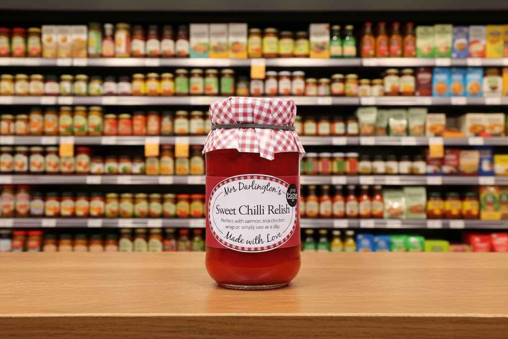 6 x Mrs Darlington's Sweet Chilli Relish - 330g