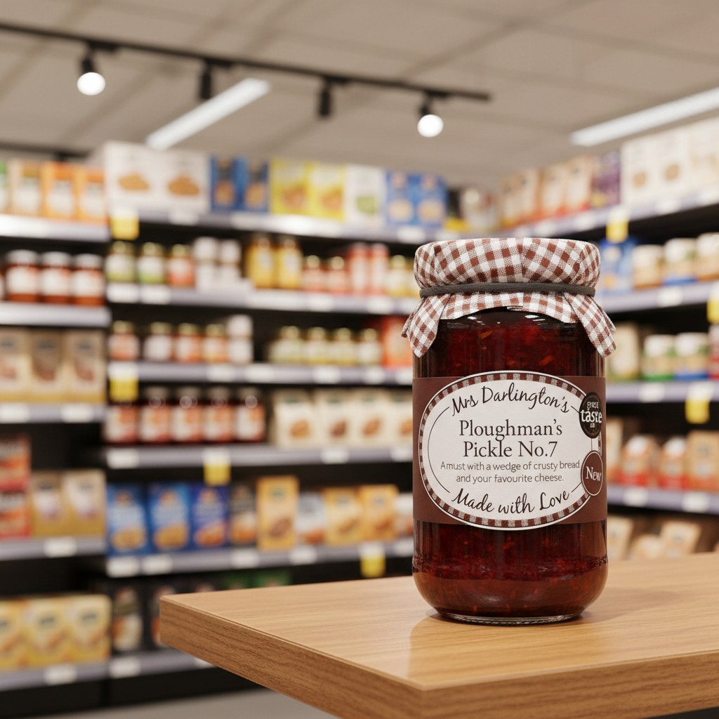 6 x Mrs Darlington's Ploughman's Pickle No.7 - 300g