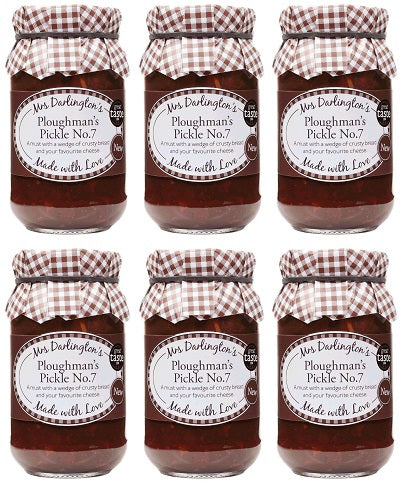 6 x Mrs Darlington's Ploughman's Pickle No.7 - 300g