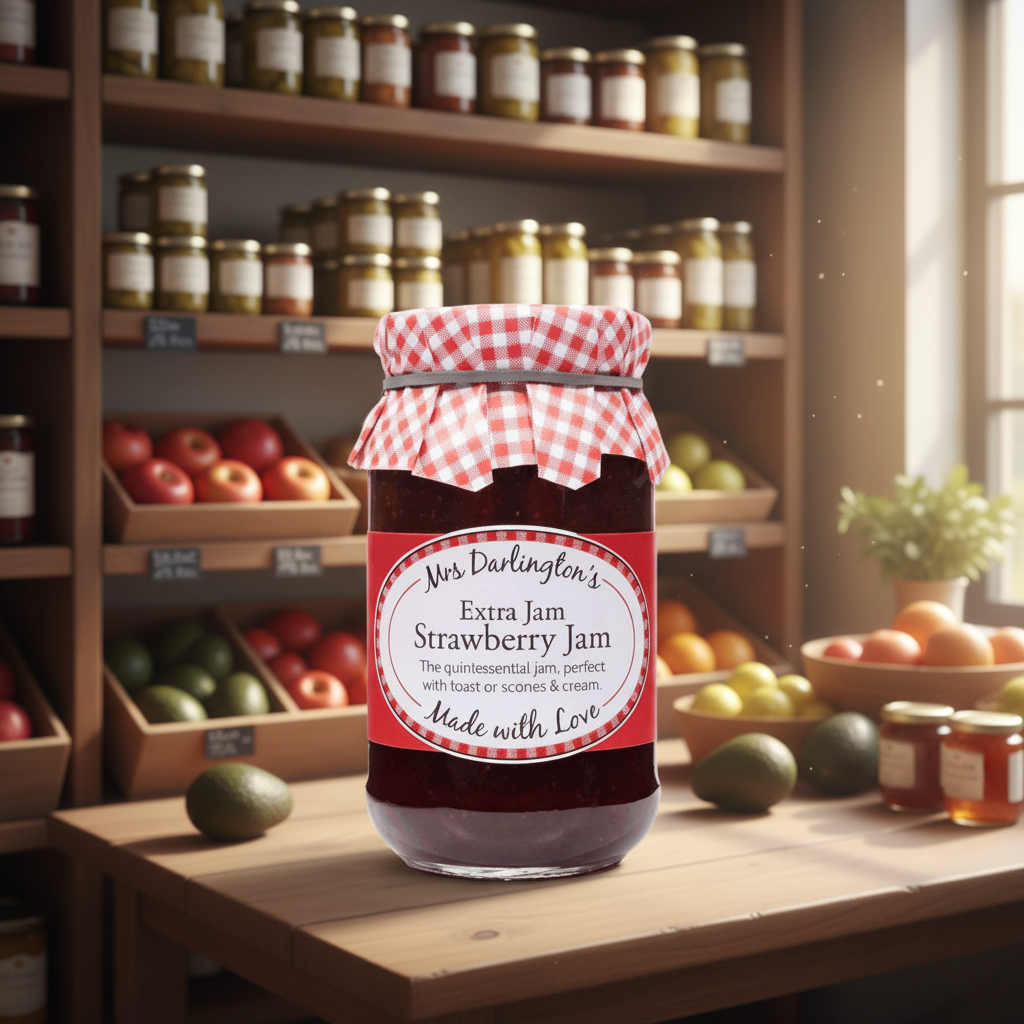 Mrs Darlington's Strawberry - 340g
