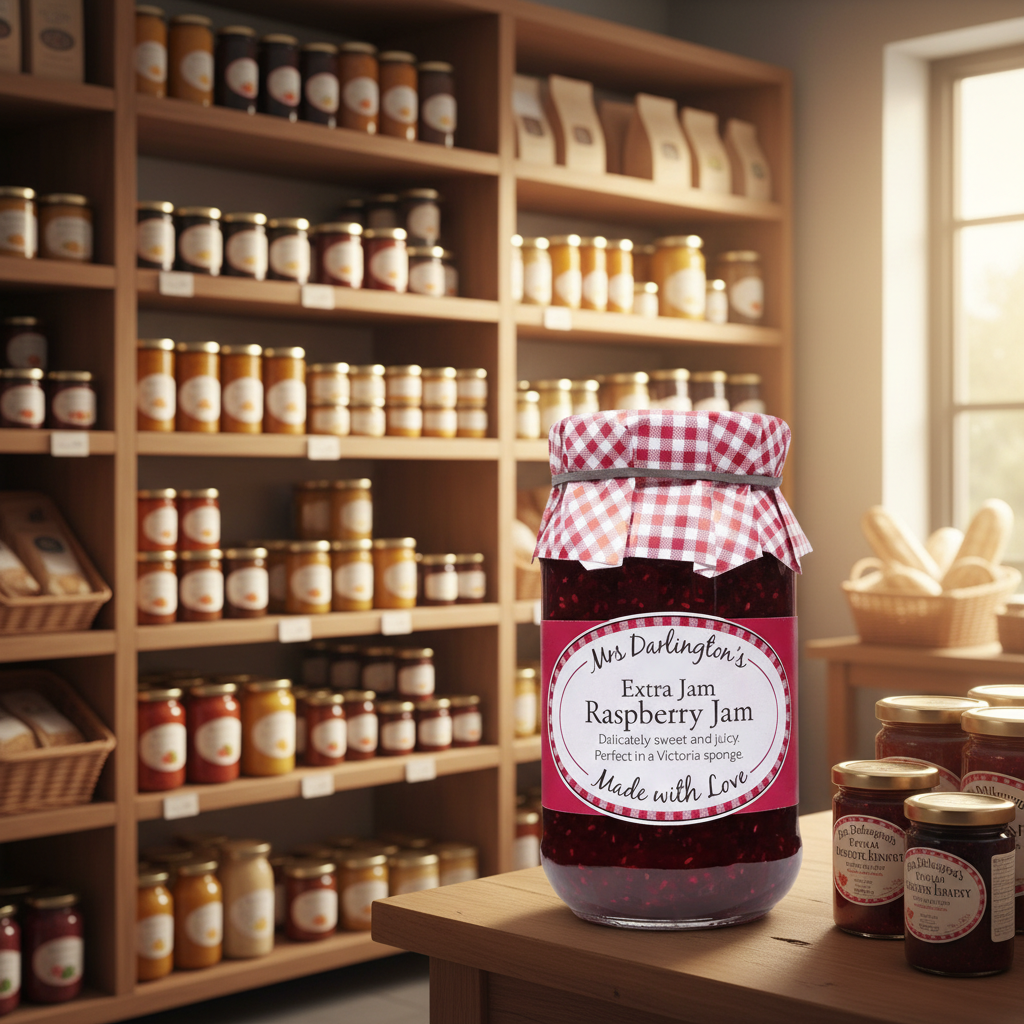Mrs Darlington's Raspberry - 340g