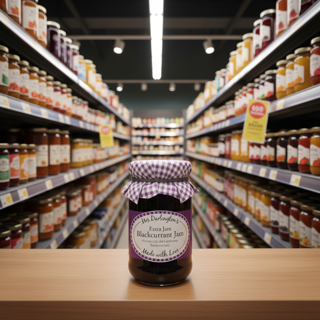 Mrs Darlington's Blackcurrant - 340g