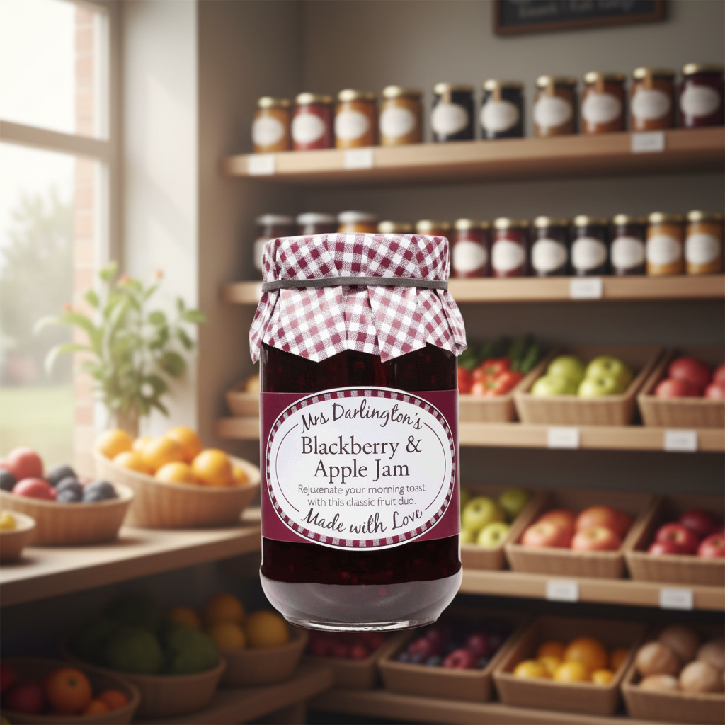 Mrs Darlington's Blackberry & Apple - 340g