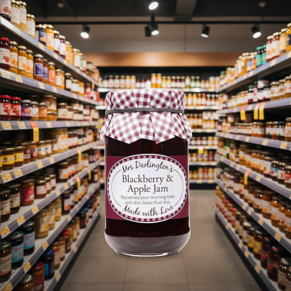 Mrs Darlington's Blackberry & Apple - 340g