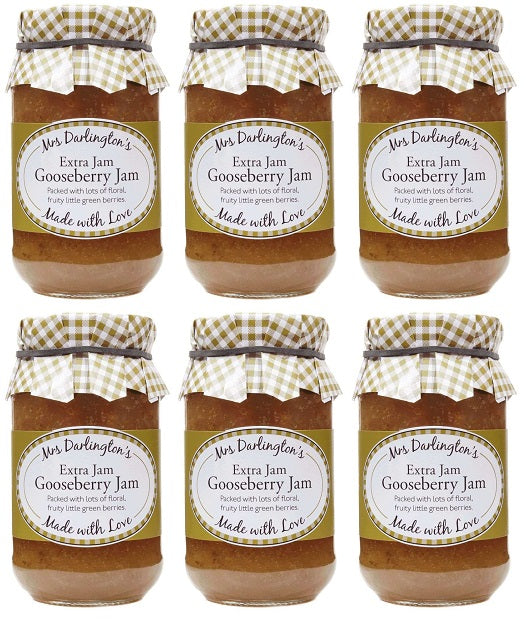 6 x Mrs Darlington's Gooseberry - 340g
