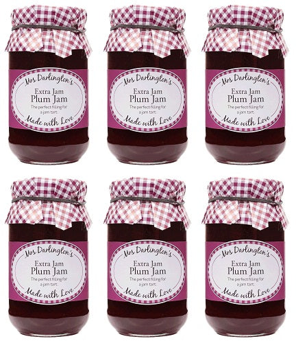 6 x Mrs Darlington's Plum - 340g