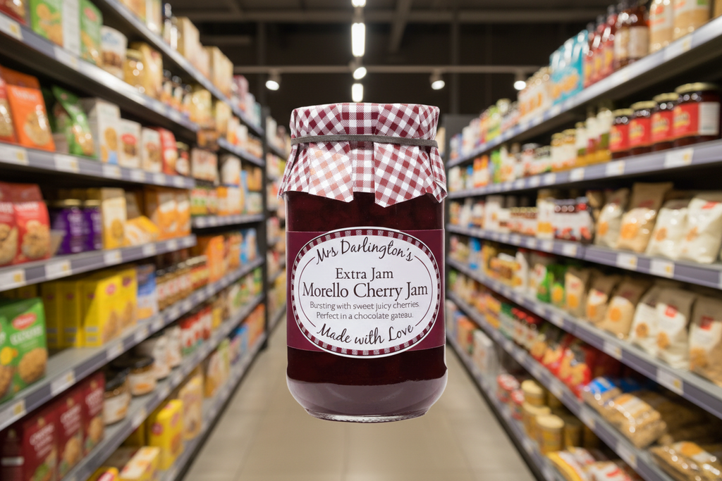 6 x Mrs Darlington's Morello Cherry - 340g