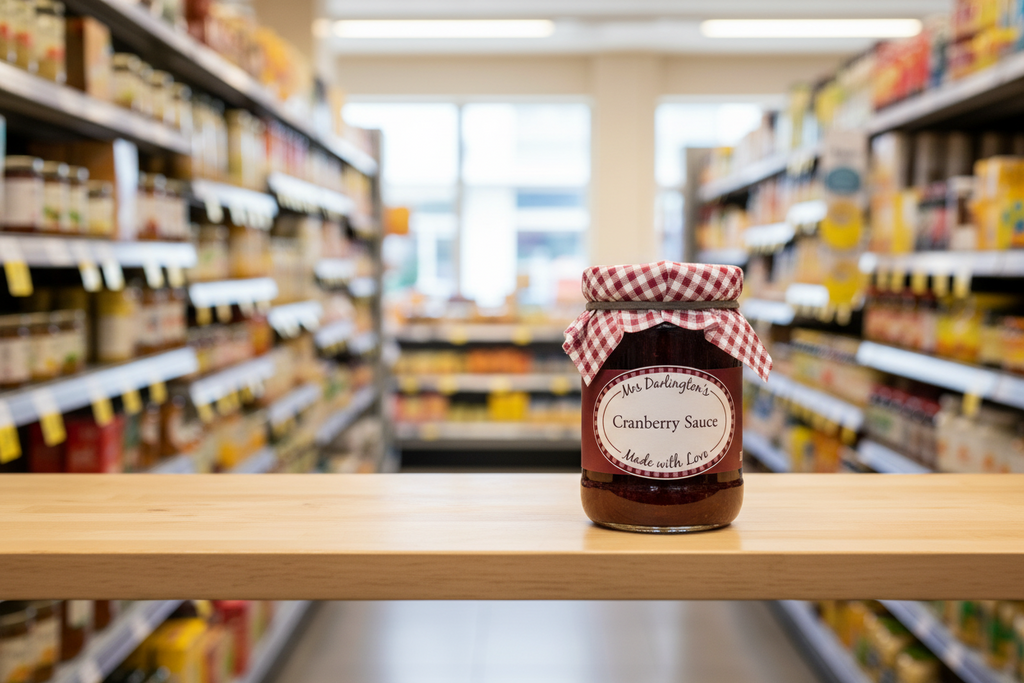 6 x Mrs Darlington's Cranberry Sauce - 200g