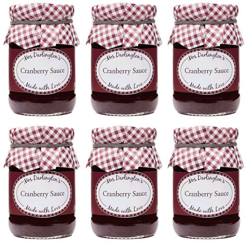 6 x Mrs Darlington's Cranberry Sauce - 200g