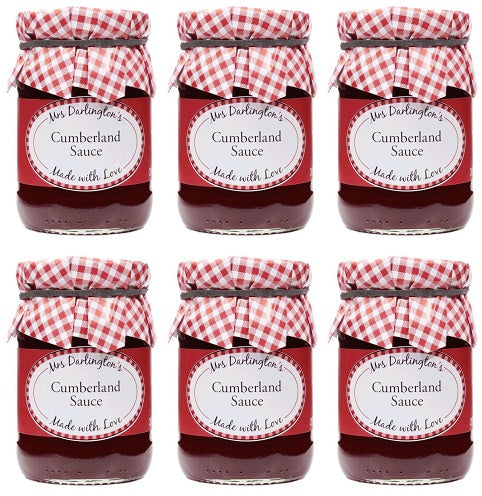 6 x Mrs Darlington's Cumberland Sauce - 200g