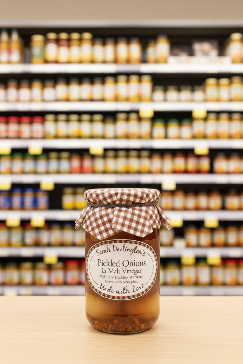 Sarah Darlington's Pickled Onions - 450g
