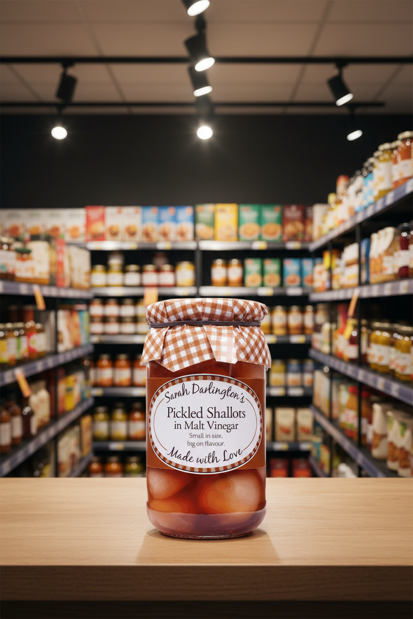 Sarah Darlington's Pickled Shallots - 450g