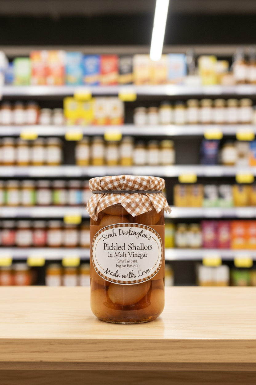 Sarah Darlington's Pickled Shallots - 450g