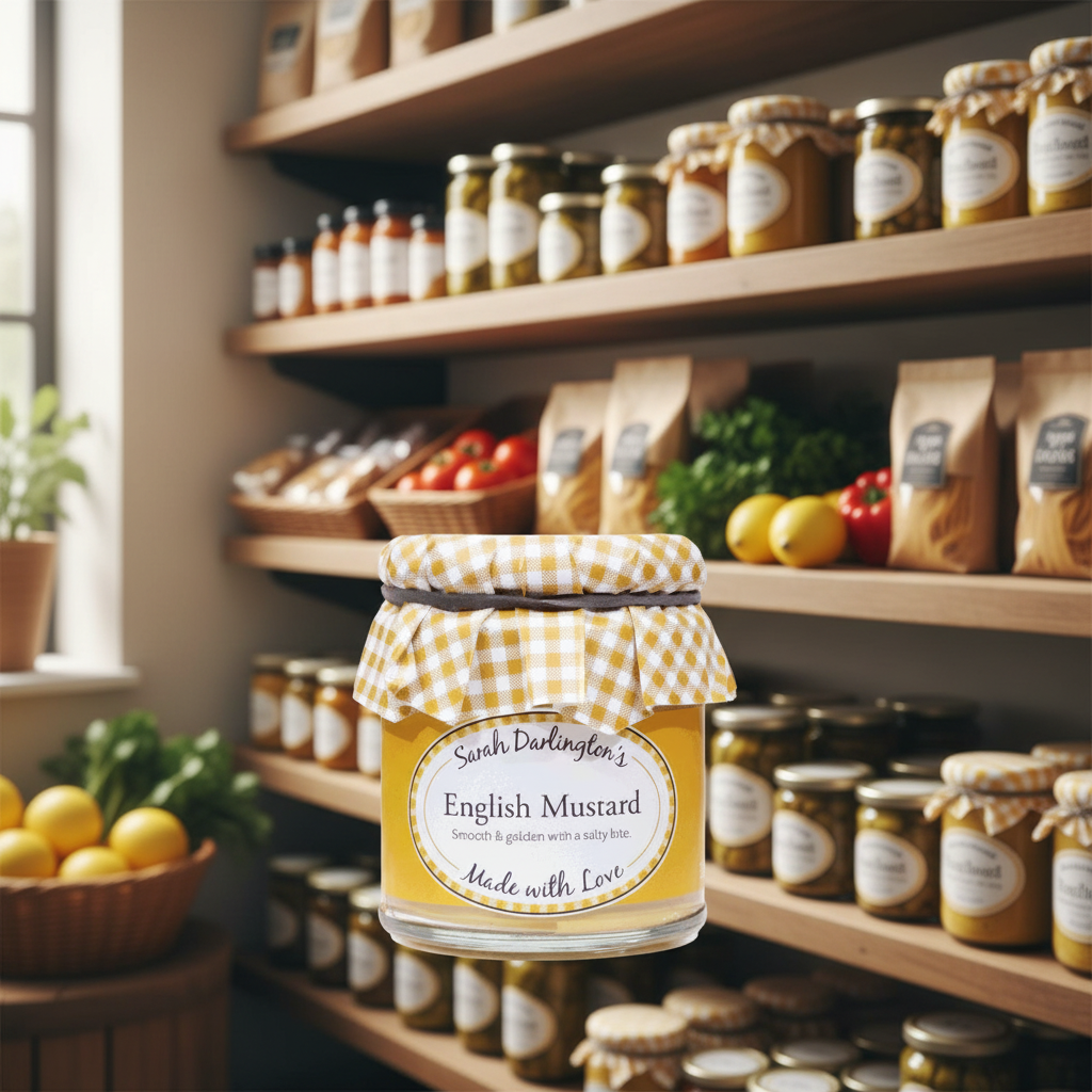 Sarah Darlington's English Mustard - 200g