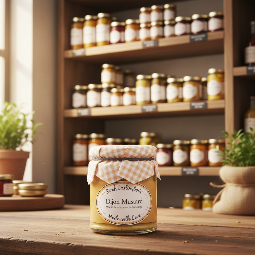 Sarah Darlington's Dijon Mustard - 165g