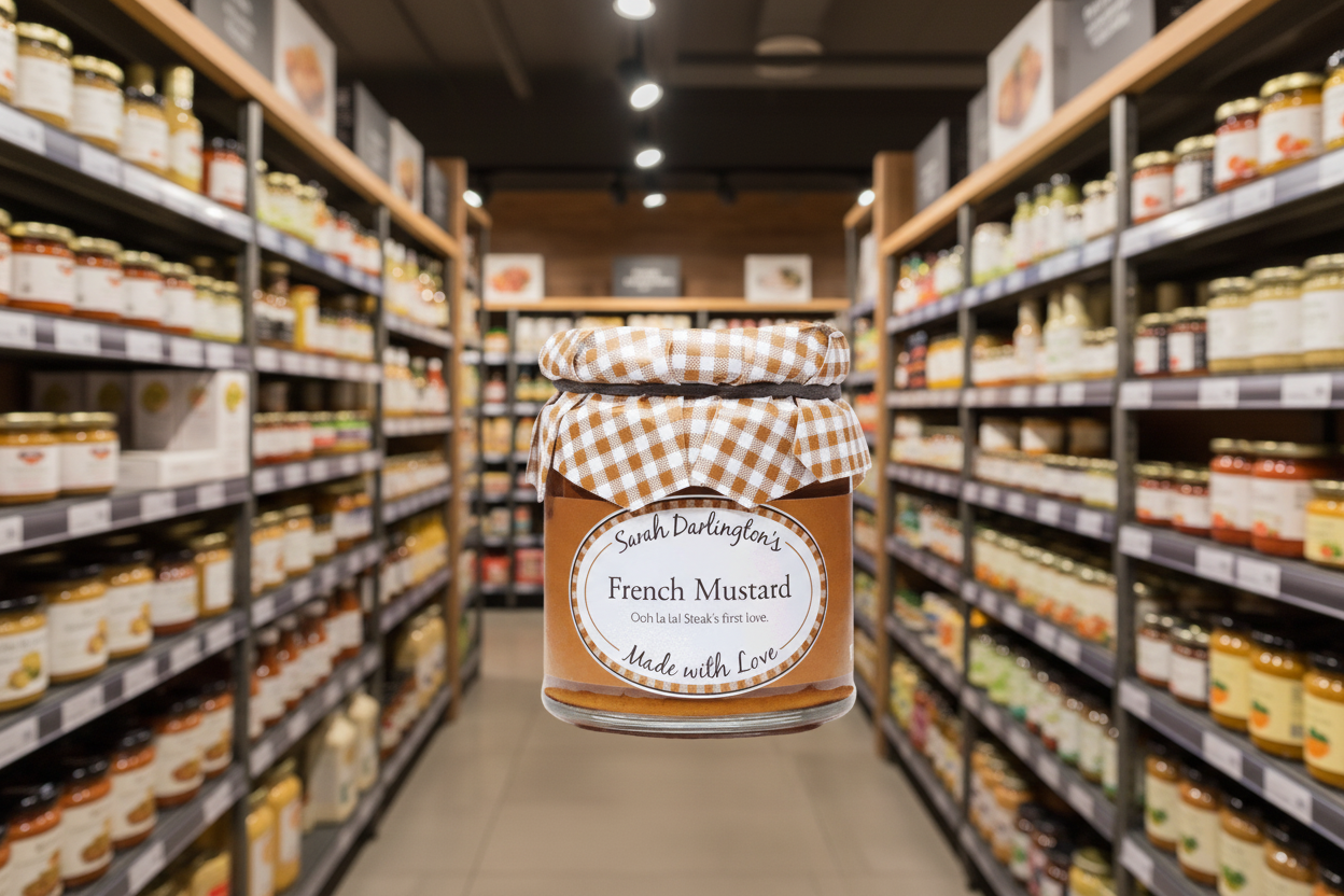 Sarah Darlington's French Mustard - 180g