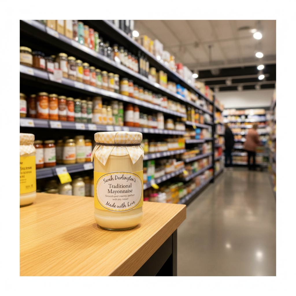 Mrs Darlington's Traditional Mayonnaise - 250g