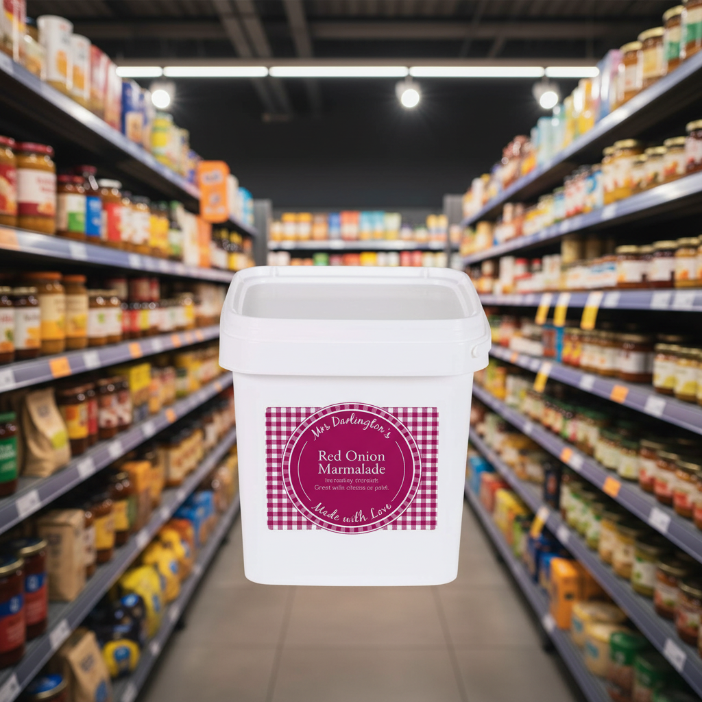 Mrs Darlington's Red Onion Marm Catering Tub - 3kg