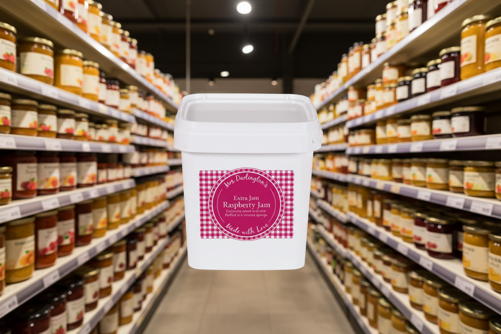 Mrs Darlington's Raspberry Jam Catering Tub - 3.4kg