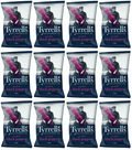 12 x Tyrrells Sea Salt & Black Pepper Potato Crisps - 150g