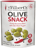 Mr Filberts Green Olives - Chilli & Black Pepper - 50g