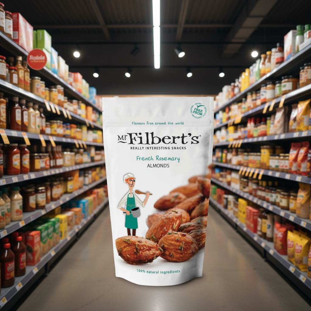 Mr Filberts French Rosemary Almonds - 100g