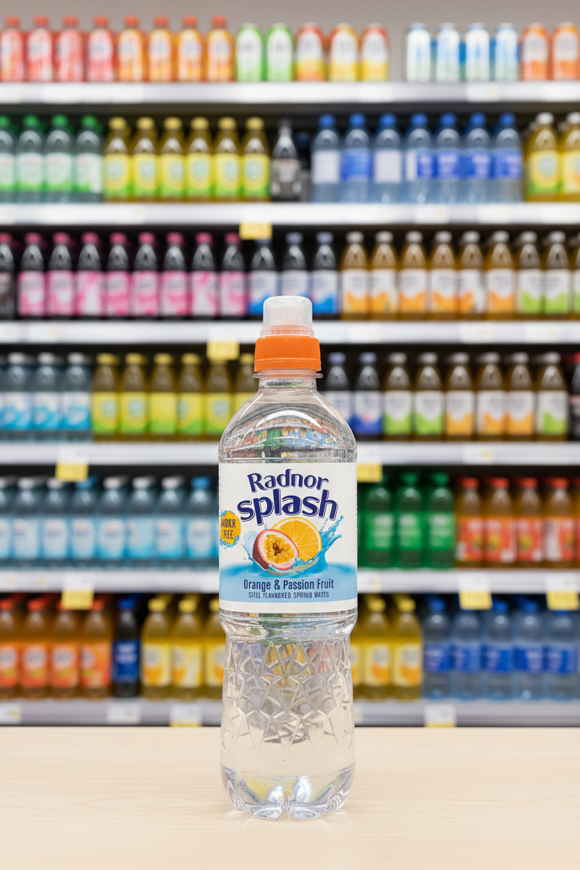 24 x Radnor Splash Orange & Passion Fruit Still Water - 500ml