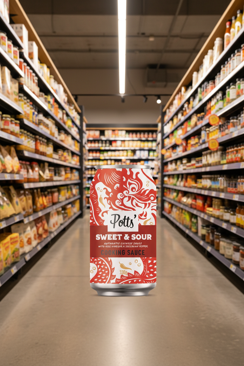 Potts Sweet and Sour Sauce - 330g