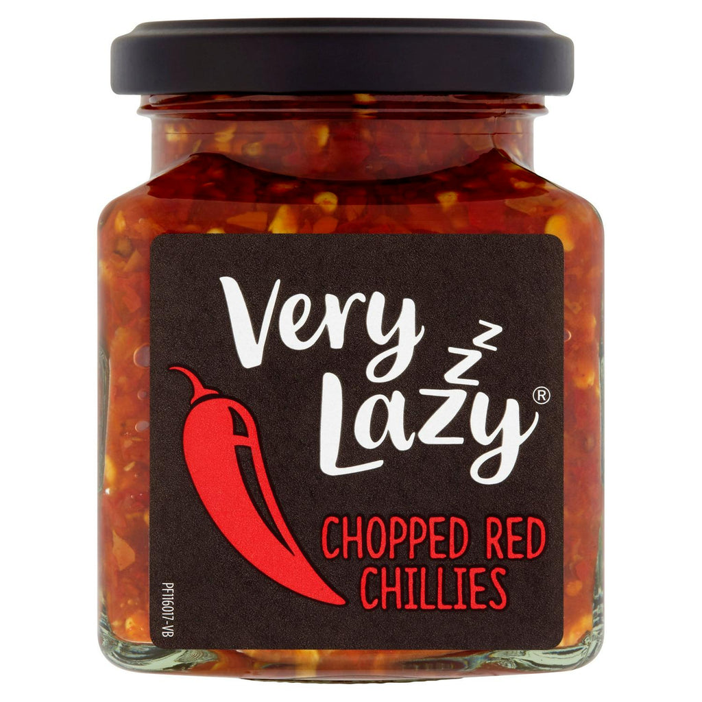 6 x Very Lazy Chillies Chopped - 190G