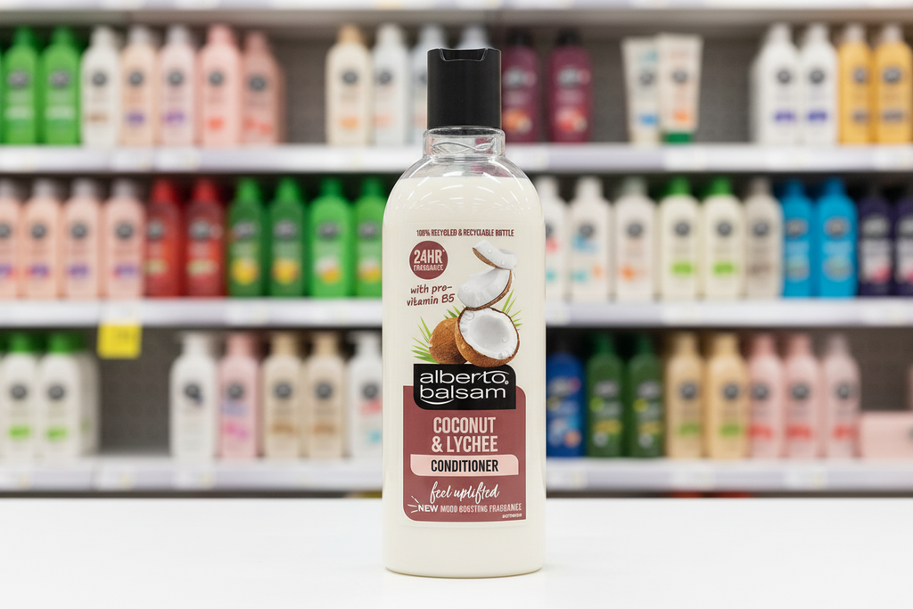 6 x Alberto Balsam Shampoo Coconut & Lychee - 300ML