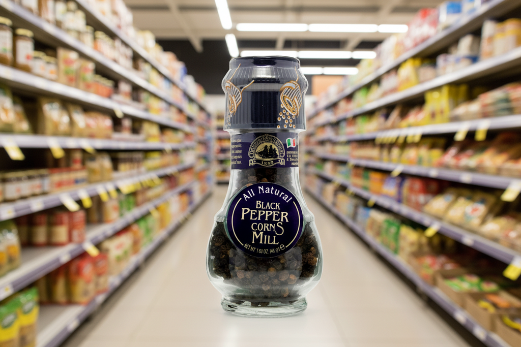 6 x Drogheria & Alimentari Black Peppercorns Mill - 45g