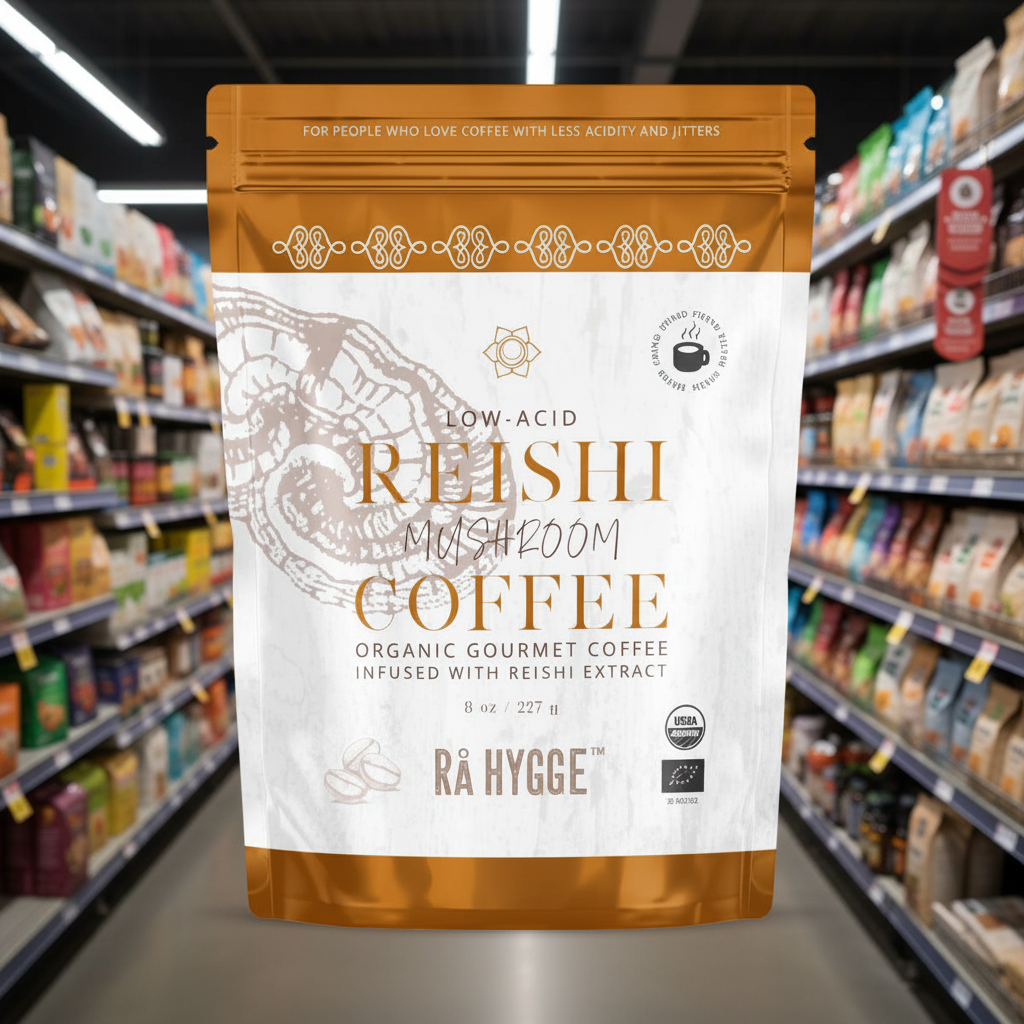 Rå Hygge Reishi Mushroom Coffee Filter Ground - 227g