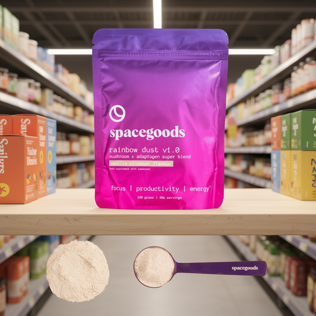 Spacegoods Rainbow Dust - Vanilla Cinnamon - 240g