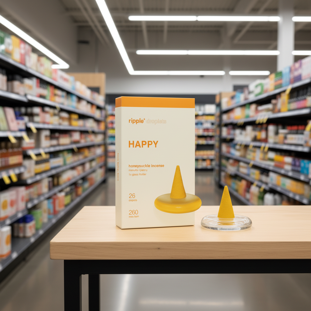 Ripple+ Happy Honeysuckle Incense Droplets - 98g